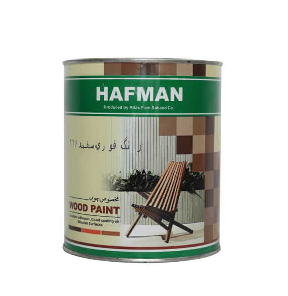 رنگ سفید فوری مخصوص چوب هافمن - HAFMAN ( کد 326 )
