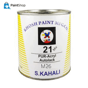 مشکی خالص پلی اورتان - 21 ( مادر رنگ ) اتومبیل ( M26 ) - صادق کحالی ( خوش )