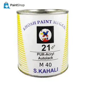 زرد لیمویی پلی اورتان ( مادر رنگ ) اتومبیل ( M40 ) - صادق کحالی ( خوش )